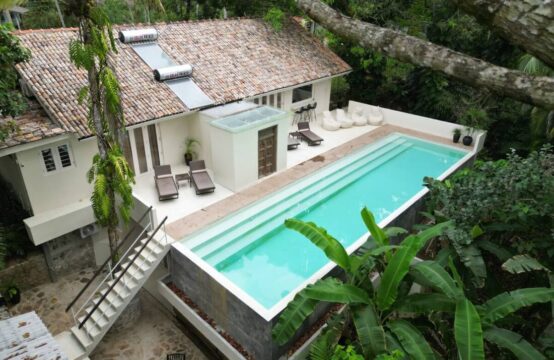 Modern Luxury Villa with Infinity Pool and Jungle Views